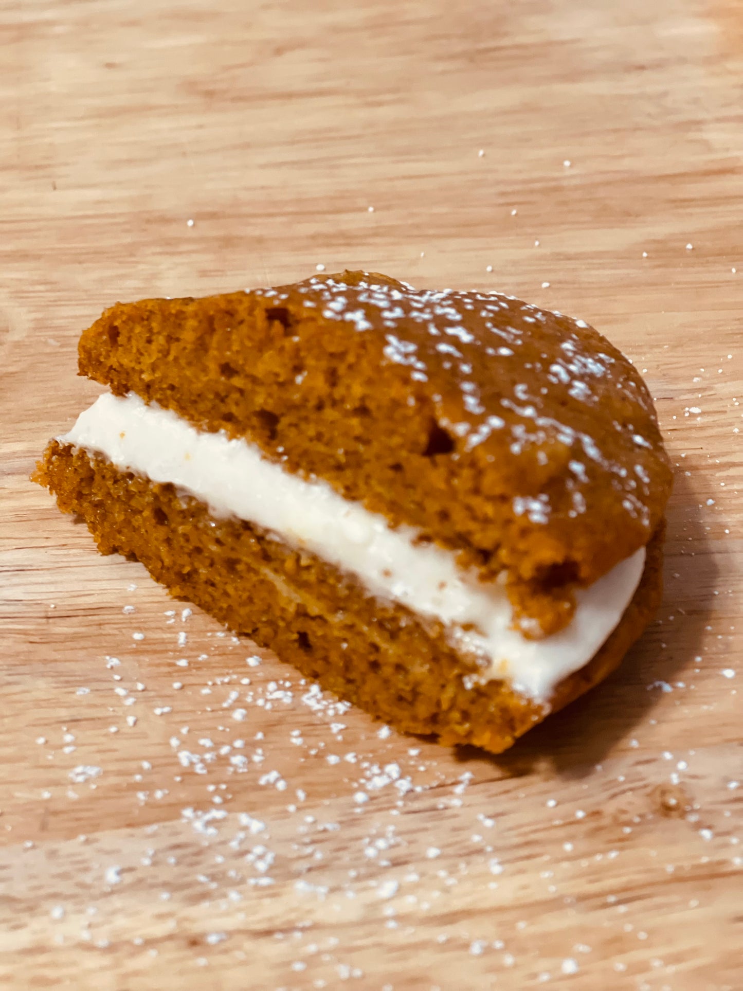 JUMBO Sourdough Pumpkin Spice Whoopie Pie