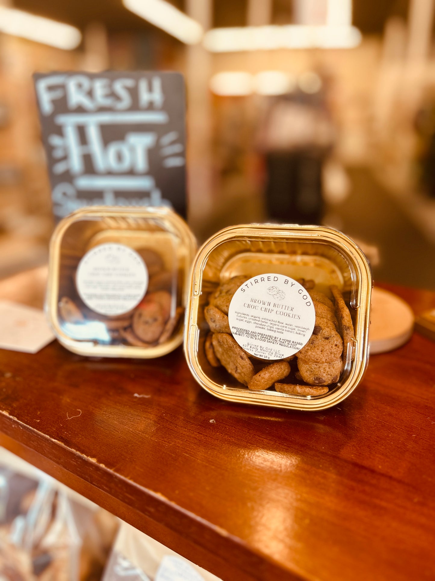 Brown Butter Sourdough Chocolate Chip Cookies ORGANIC