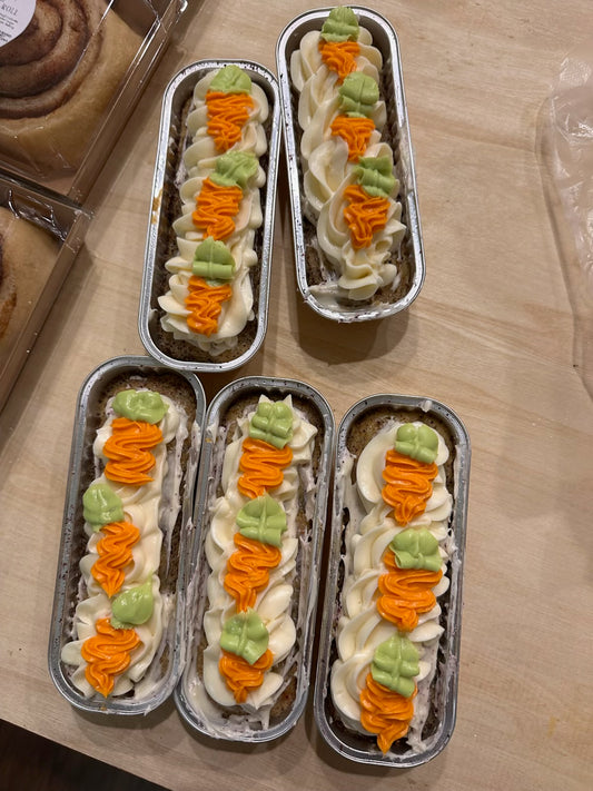Mini Carrot Cake Sourdough Cake