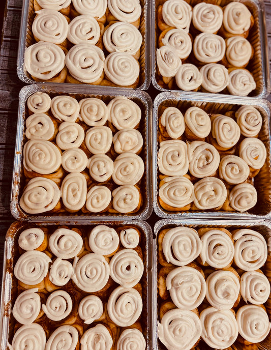 8x8 Tin Sourdough Cinnamon Rolls