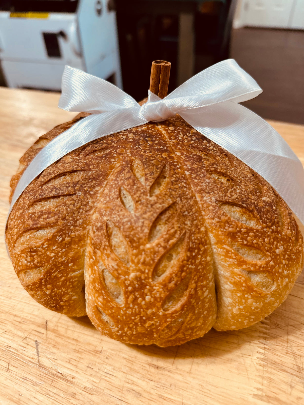 Artisan Sourdough Pumpkin Shape Country Loaf ORGANIC