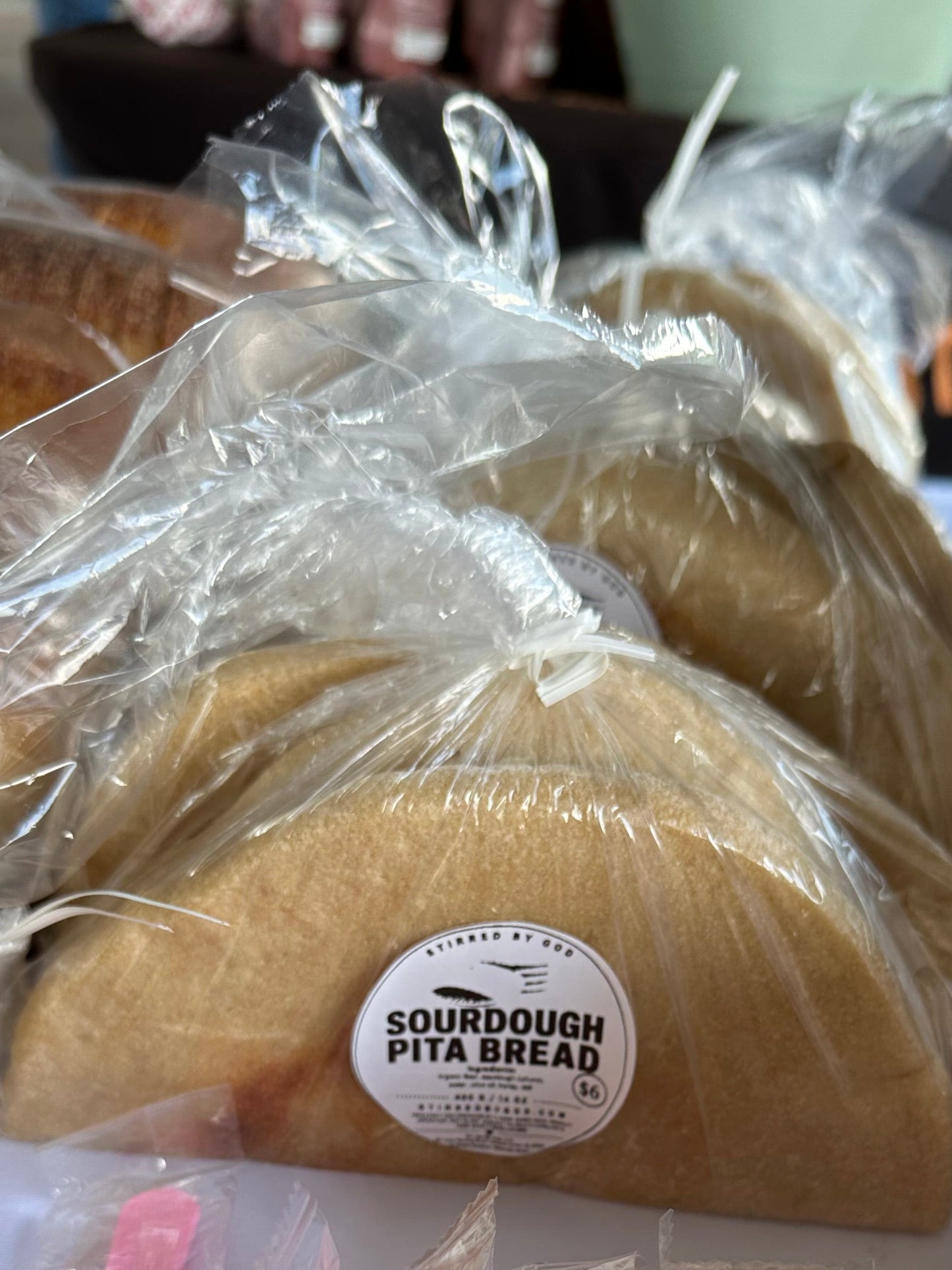 Sourdough Pita Bread