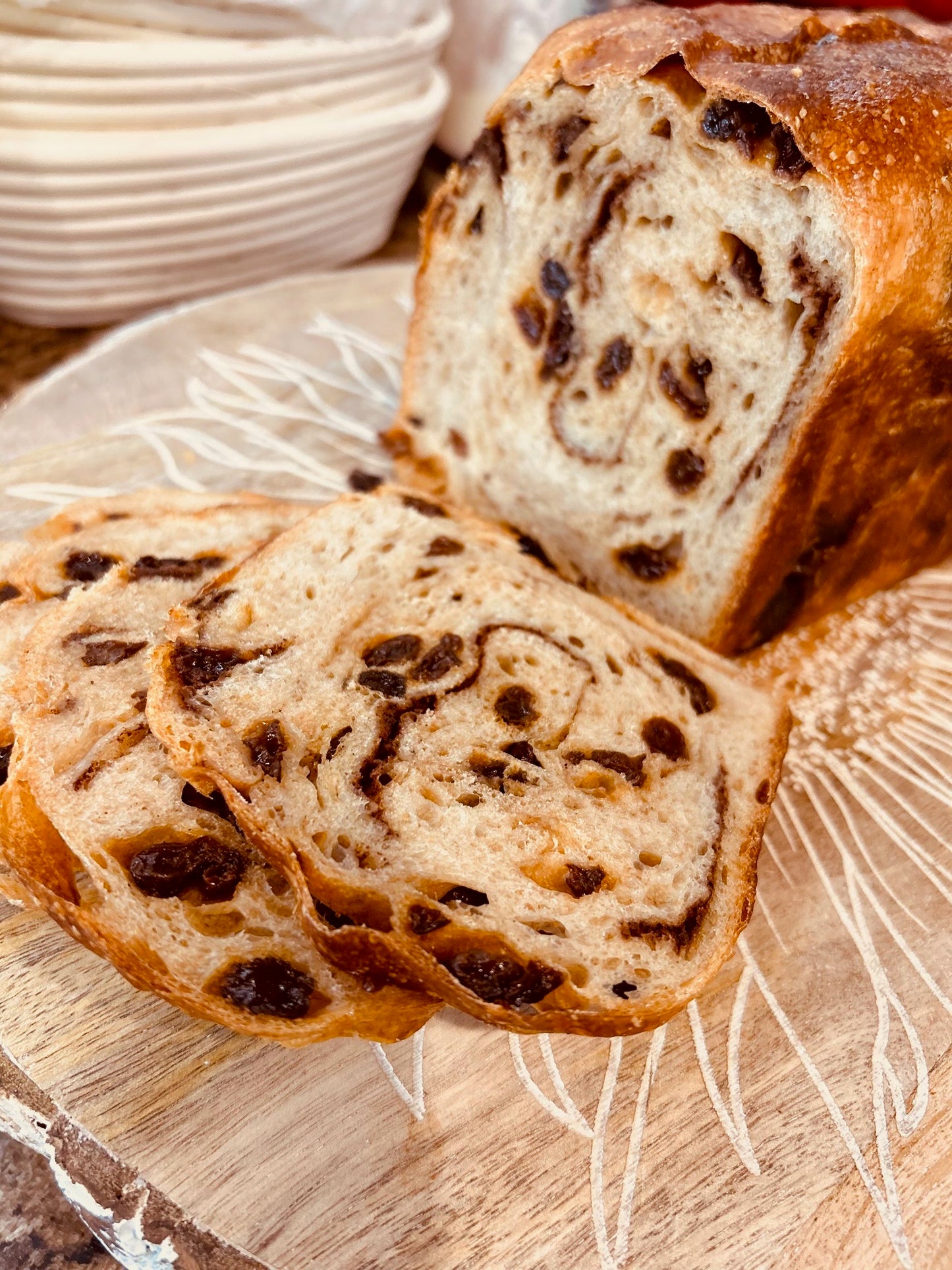 Cinnamon Raisin Artisan Sourdough Bread