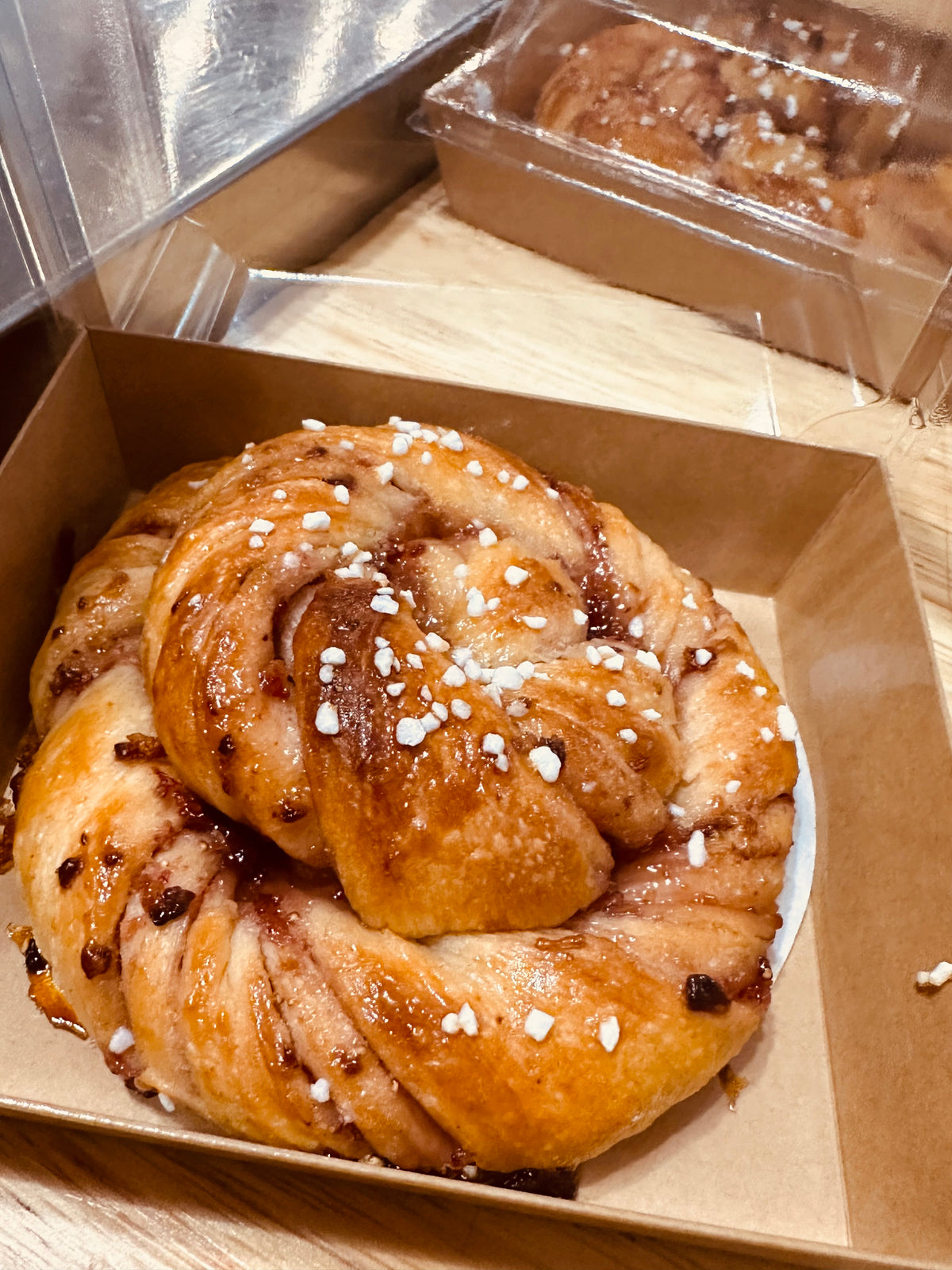 Strawberry Cardamom Buns