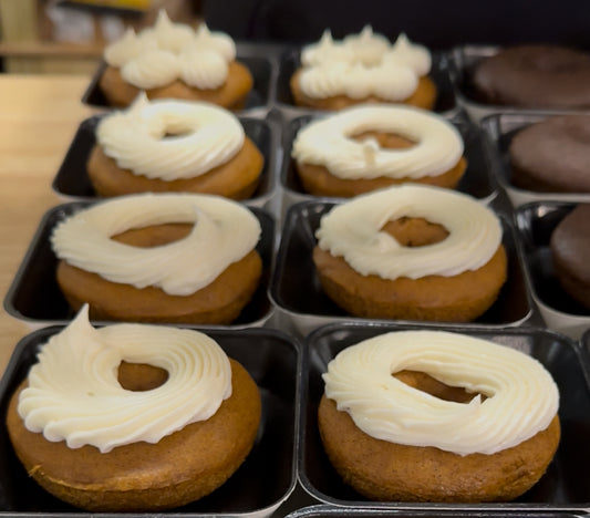 Sourdough Pumpkin Spice Cake Donut ORGANIC