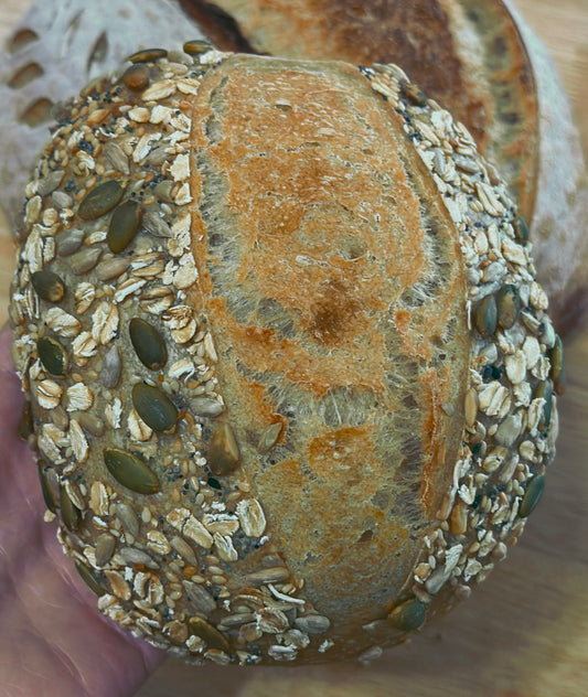 Seeded Sourdough Bread