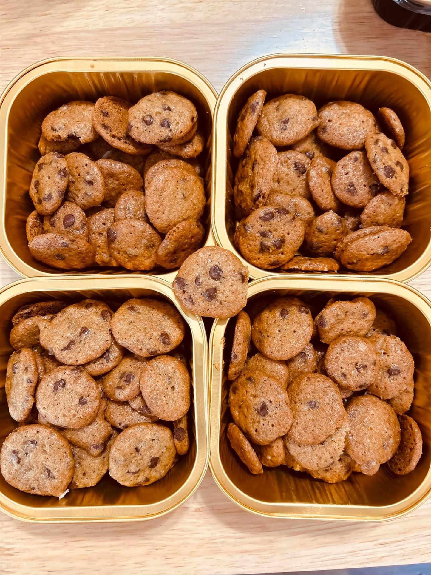 SMALL MINI Brown Butter Sourdough Chocolate Chip Cookie