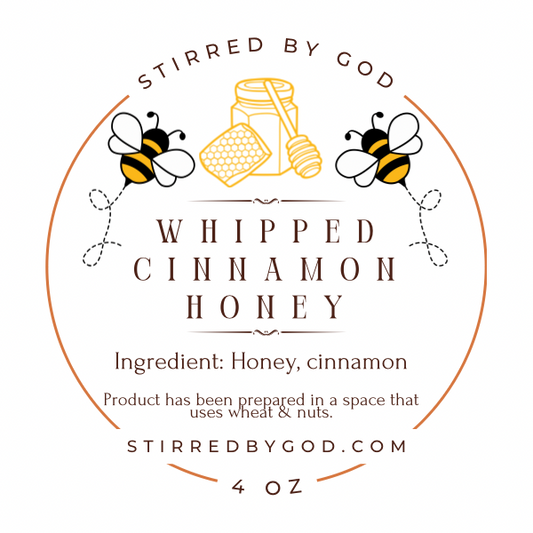 CINNAMON Whipped Honey (All Natural)